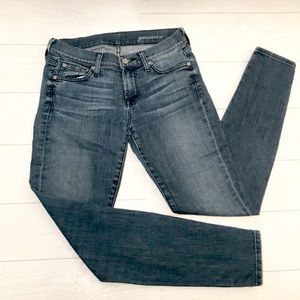7 for All Mankind lowrise jeans